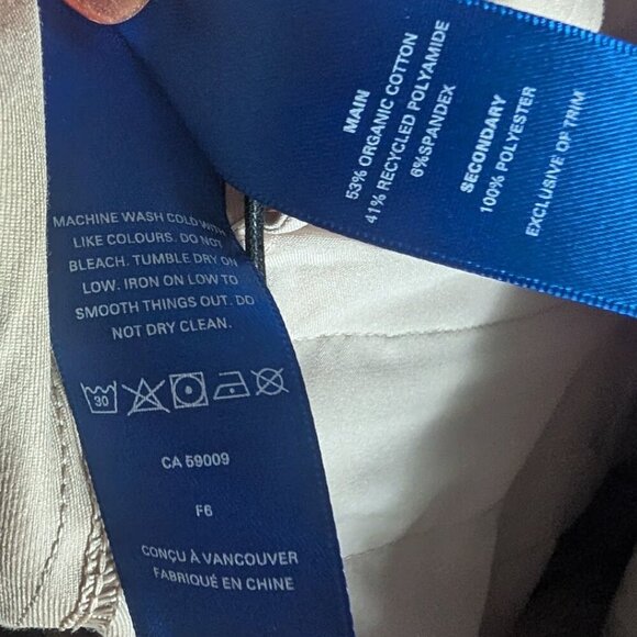 NWT Kit And Ace | Navigator Commute Pants Slim Fit In Sand (30x33) - Picture 7 of 11